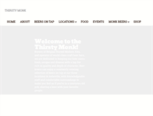 Tablet Screenshot of monkpub.com